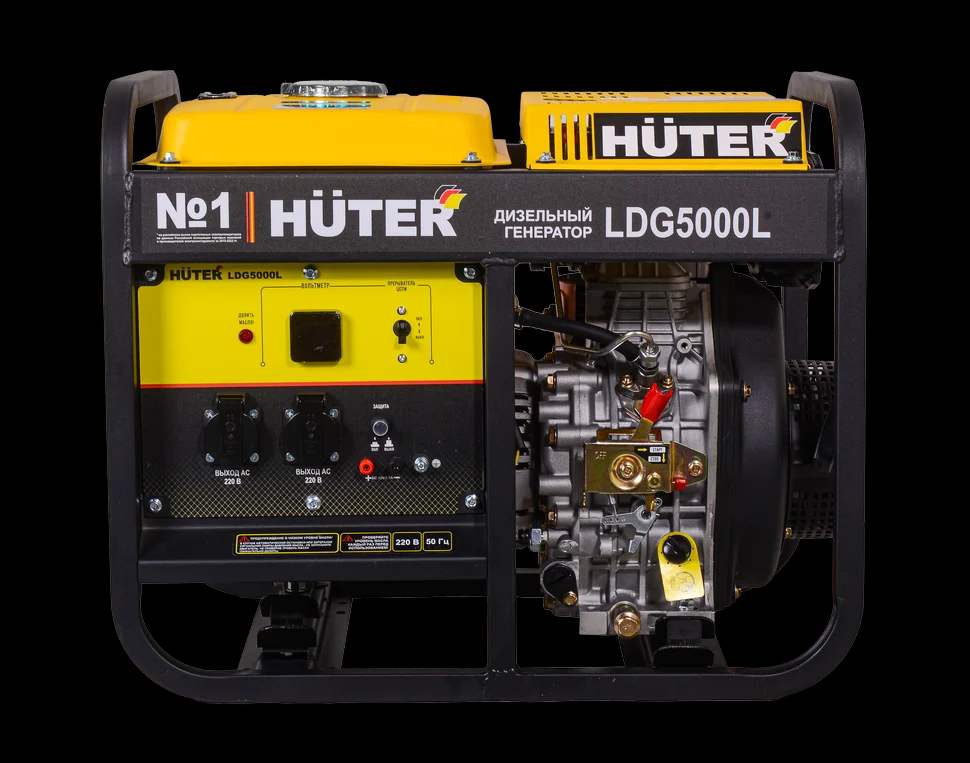 Электрогенератор дизельный LDG 5000L 2