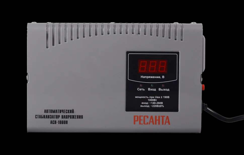 Стабилизатор напряжения АСН-1000 Н 2