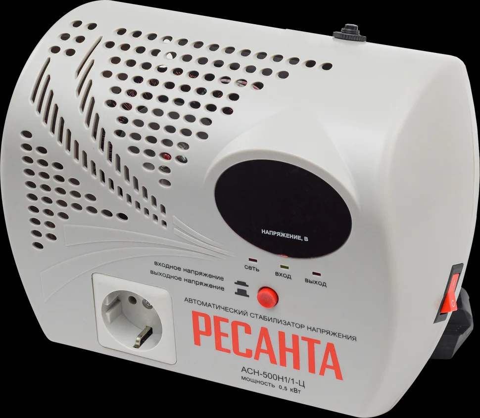 Стабилизатор напряжения серии LUX АСН-500Н1/1-Ц 3