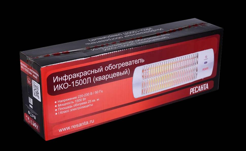 Инфракрасный обогреватель (кварцевый) ИКО-1500Л 8