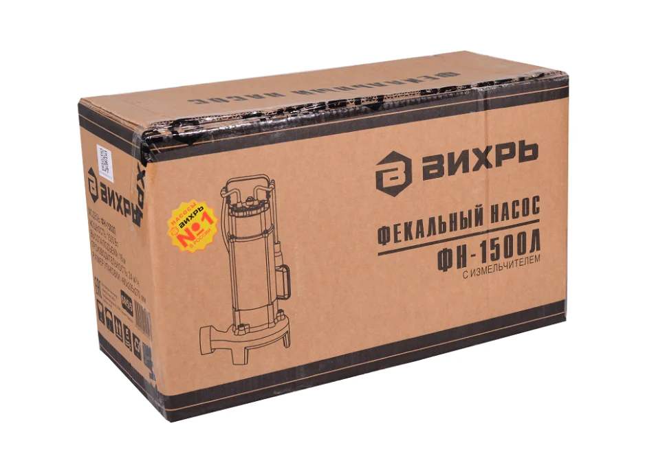 Фекальный насос ФН-1500Л с измельчителем 8