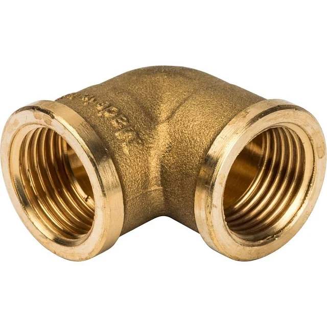 Уголок 1/2" г/г латунь