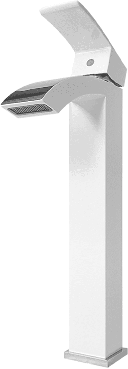 Cмеситель для раковины GB3007 Белый хром 2