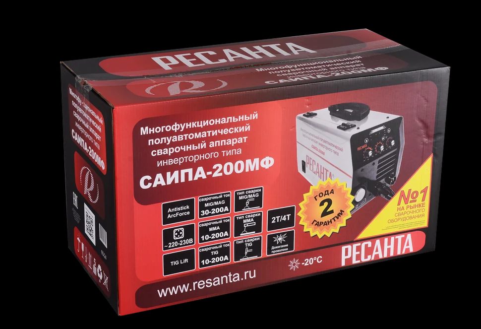 Сварочный полуавтомат многофункциональный САИПА-200МФ (MIG/MAG/TIG) - фото 8