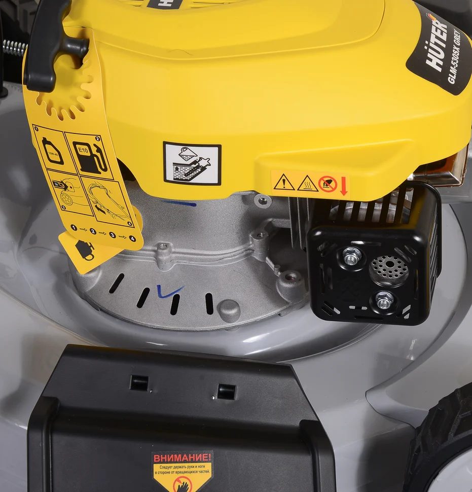 Газонокосилка бензиновая GLM-530SX Grey - фото 8