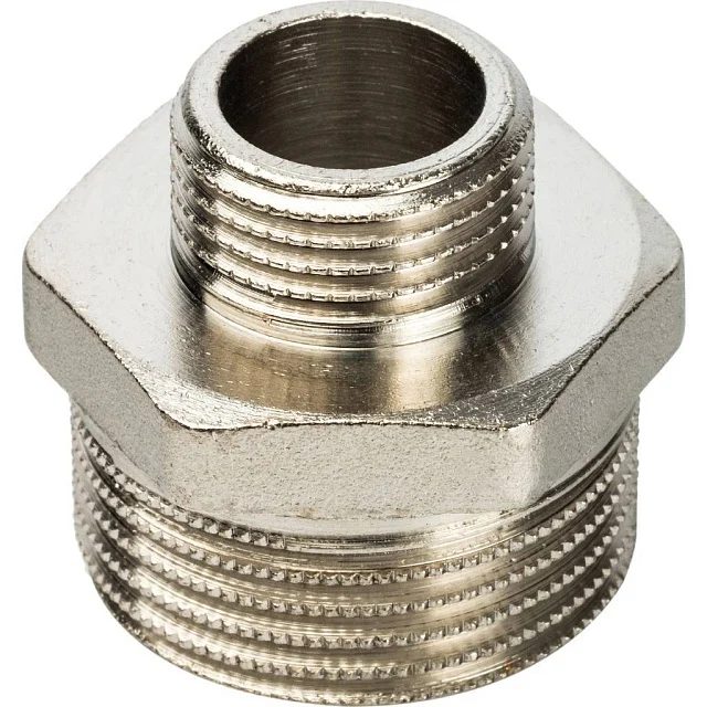 Нипель1х1/2" никель - фото 1