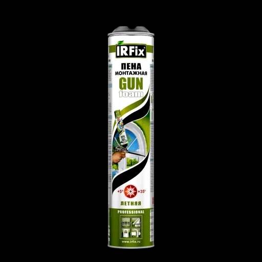Gun Пена монтажная профессиональная летняя 750 мл