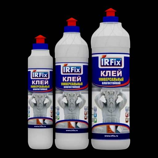 Клей универсальный влагостойкий 1 л Бесцветный арт. 20035
