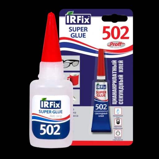 Super Glue 502 Секундный цианакрилатный клей 3 г Бесцветный арт. 20073