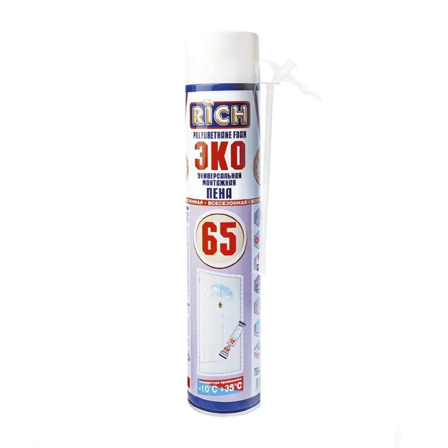 Пена 65 эко трубка