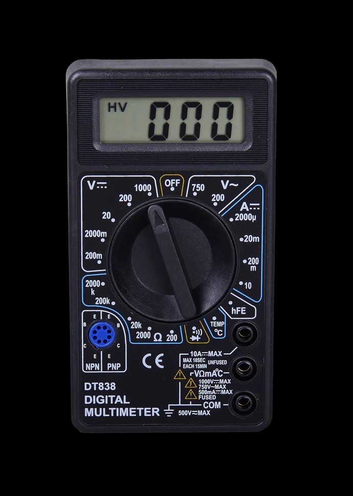 Мультиметр DT838 - фото 2