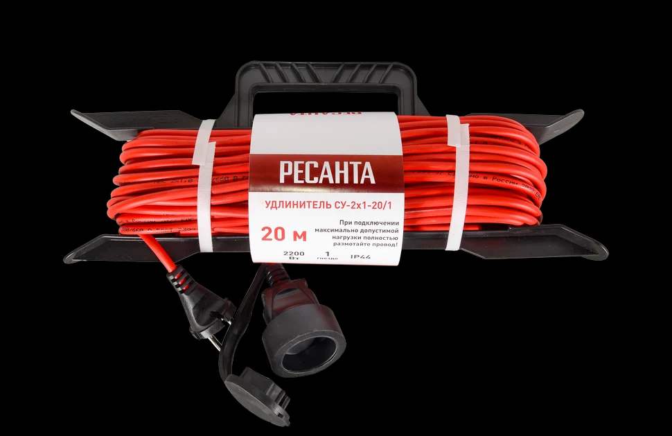 Удлинитель силовой на раме СУ-2х1-20/1 (IP44)