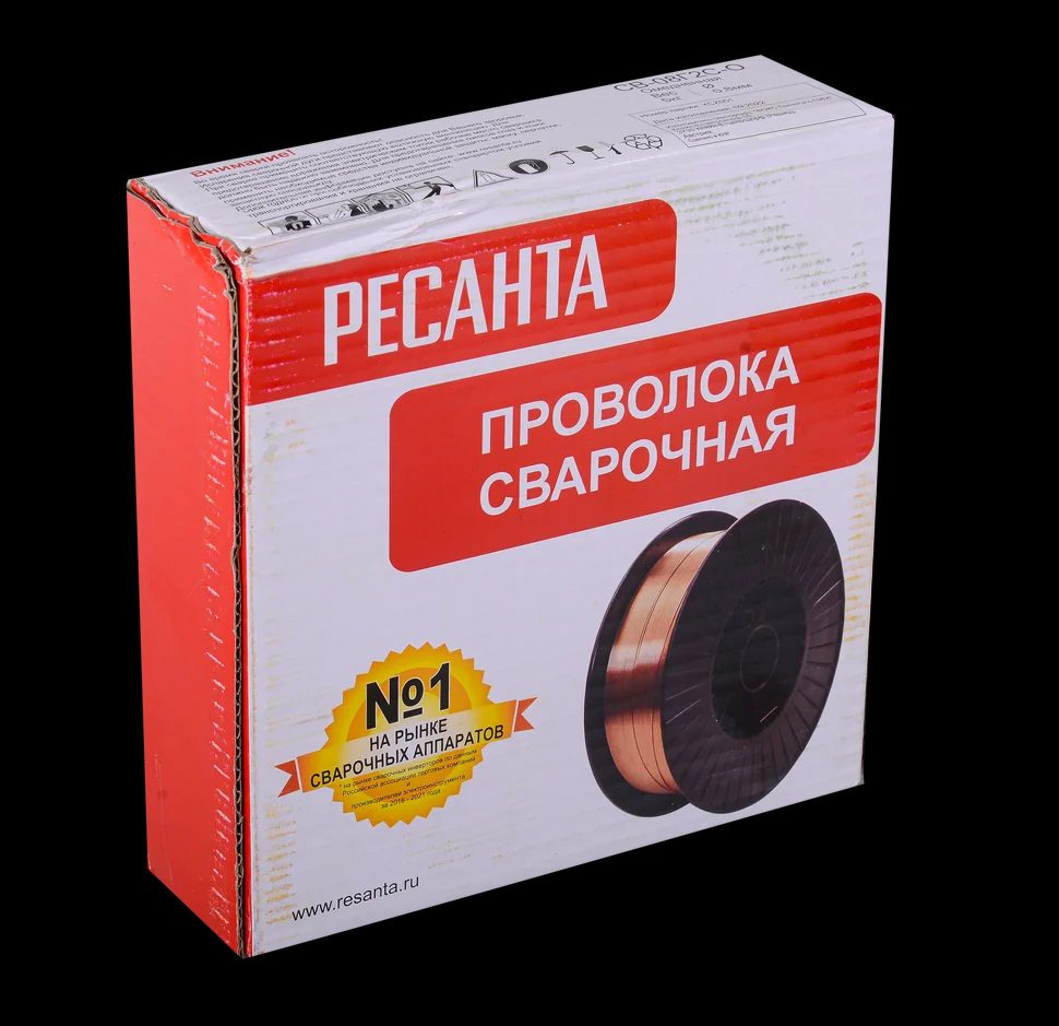 Сварочная проволока СВ-08Г2С-O, Ф0,8 мм Катушка 5кг - фото 4