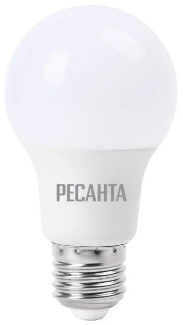 Лампа светодиодная LL-R-A60-9W-230-4K-E27