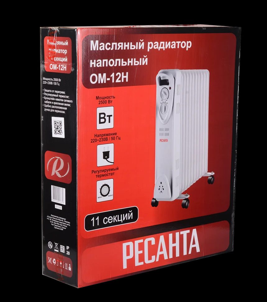 Масляный радиатор ОМ-12Н - фото 8