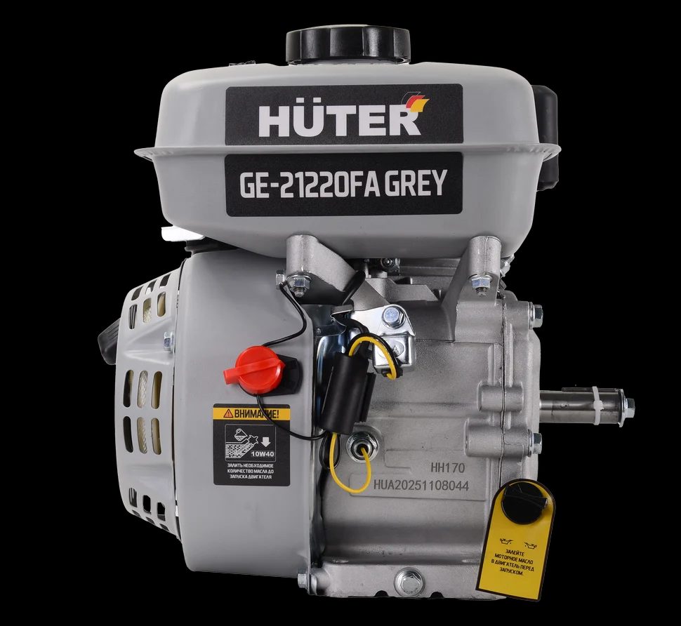 Двигатель бензиновый GE-21220FА Grey - фото 2