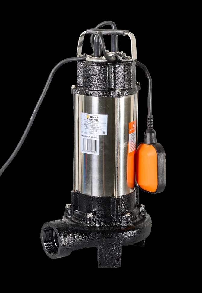 Фекальный насос ФН-2200Л с измельчителем