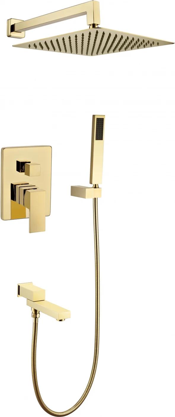Душевая система скрытого монтажа GB5089GO-1 Золото