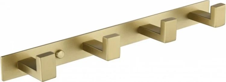 Полотенцедержатель на планке 4-й AC0014 (Матовое золото)