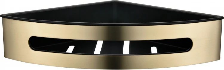 Полка корзина угловая AC0092MG Матовое золото