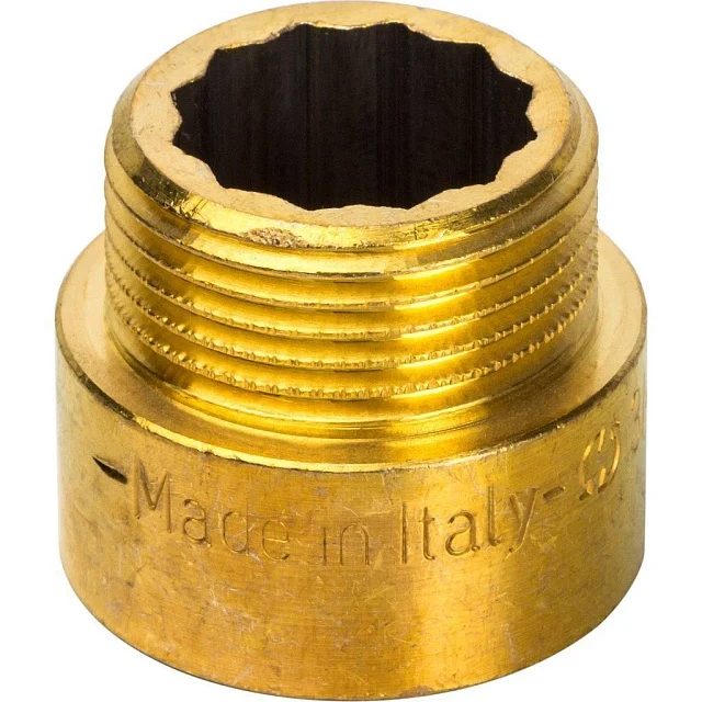 Удлинительная гайка 3/4" х 15мм (латунь) - фото 1