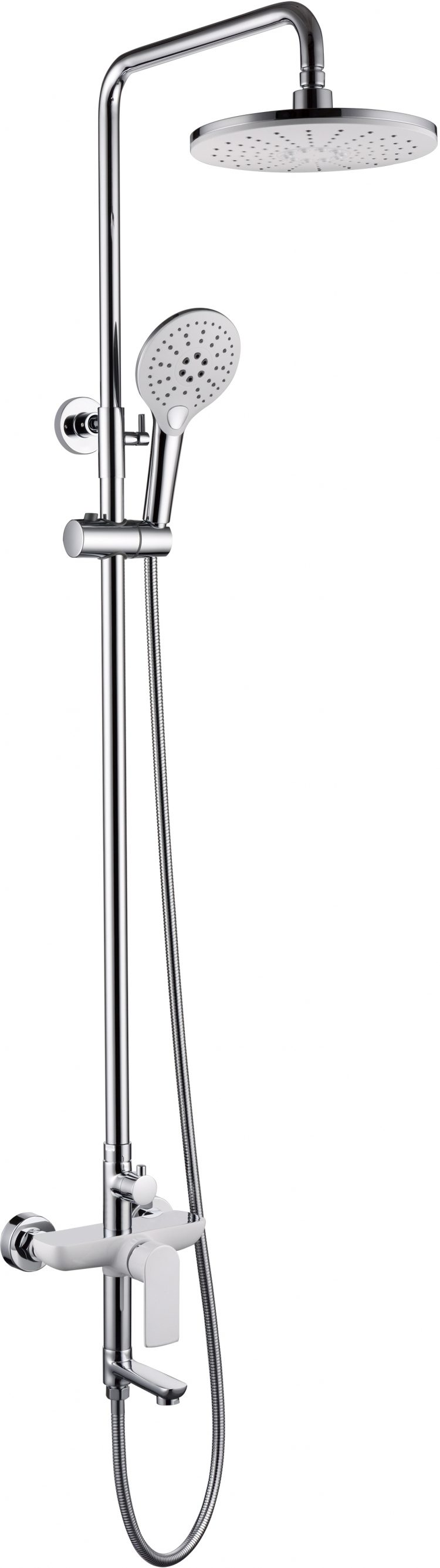 Душевая система GB7009WC Белый хром - фото 1