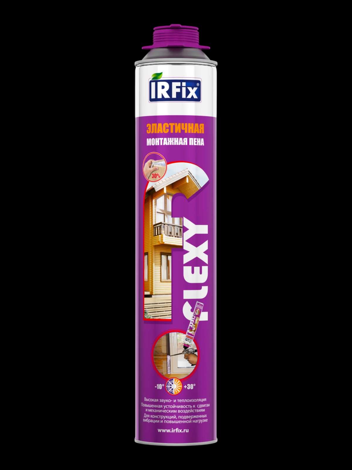 IRFix FLEXY Пена монтажная эластичная всесезонная 800мл
