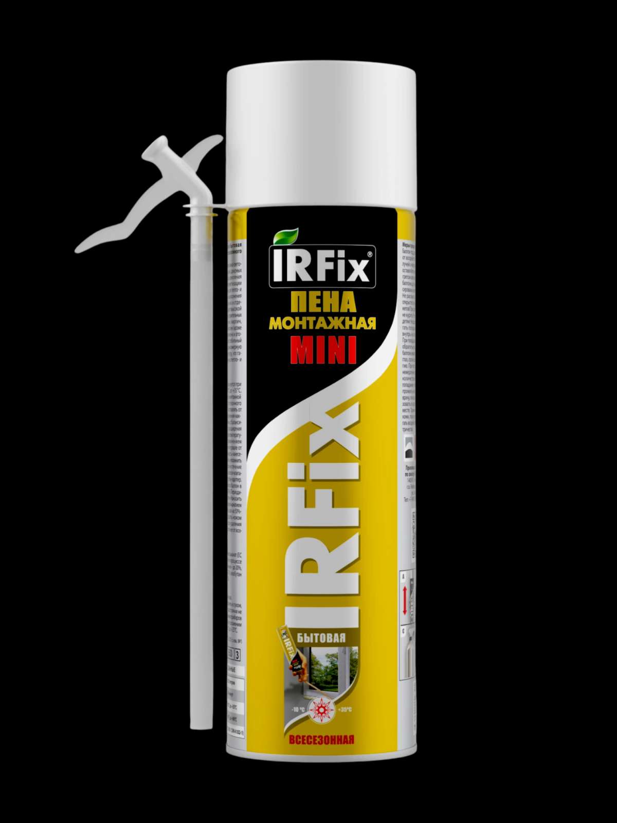 IRFix MINI Пена монтажная бытовая всесезонная 500мл