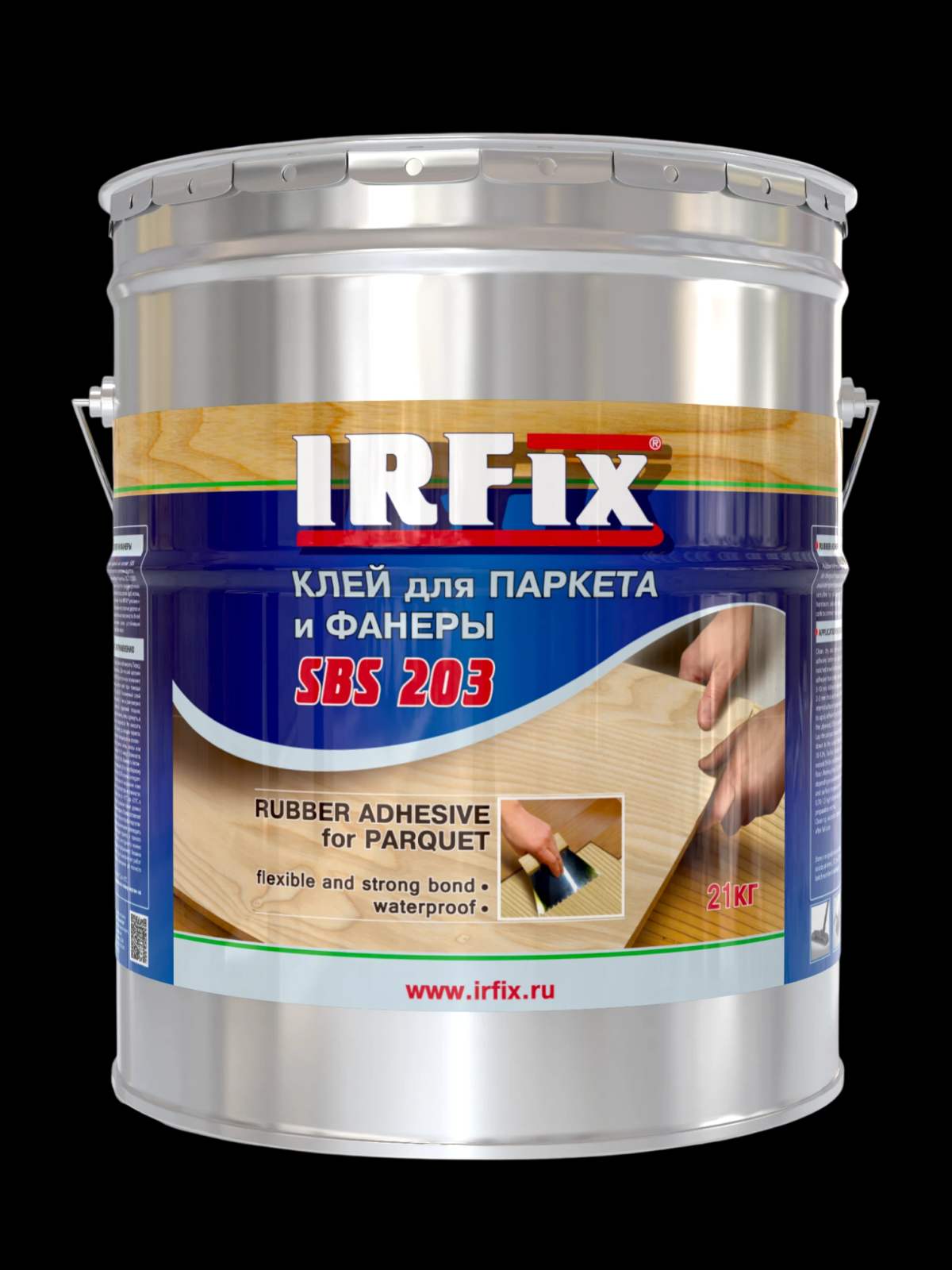 IRFix SBS 203 Клей для паркета и фанеры 12кг Бежевый арт. 40002